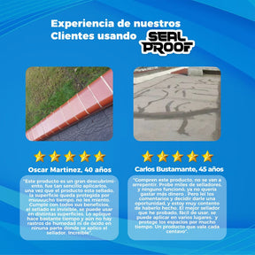 Sellador Impermeabilizante Invisible de Grietas y Fugas - SealProof©